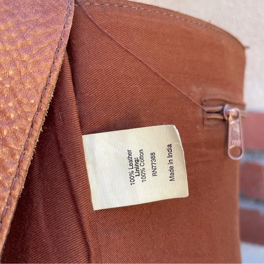 J.Crew • RARE VTG • Genuine Leather Postal Satchel Crossbody Bag & Wool Scarf